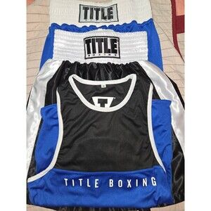 Title Boxing Tank Top & 2 Pairs Shorts. MEDIUM